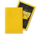 Dragon Shield Japanese Size Card Sleeves Matte Yellow (60)